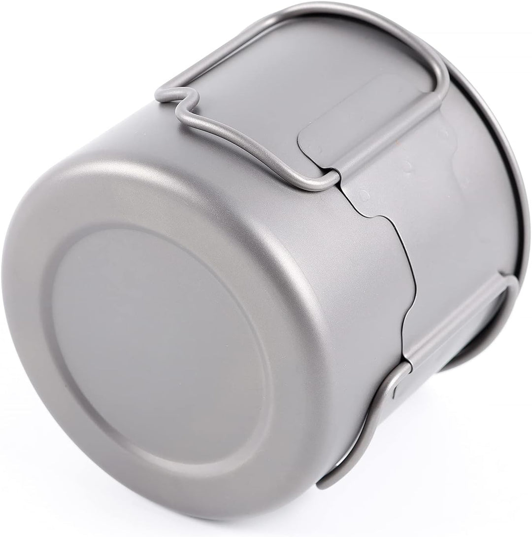TOAKS Titan Tasse Camping Becher Rucksackreisen Topf Outdoor Picknick Wandern Titanium Geschirr (375