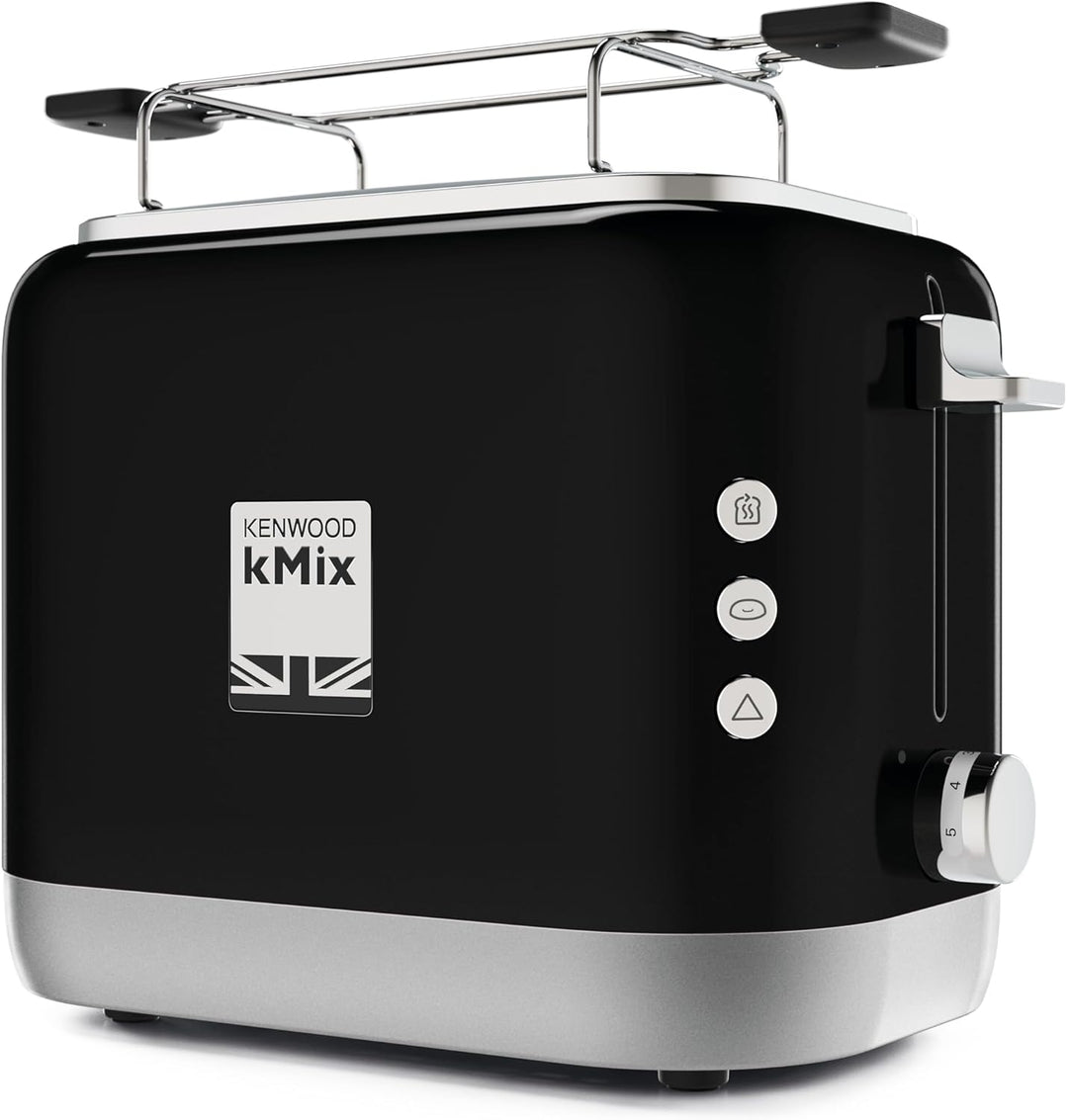 Kenwood kMix TCX751BK Toaste, 2-Schlitz-Toaster (900 W) schwarz, Schwarz