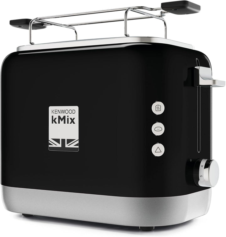 Kenwood kMix TCX751BK Toaste, 2-Schlitz-Toaster (900 W) schwarz, Schwarz