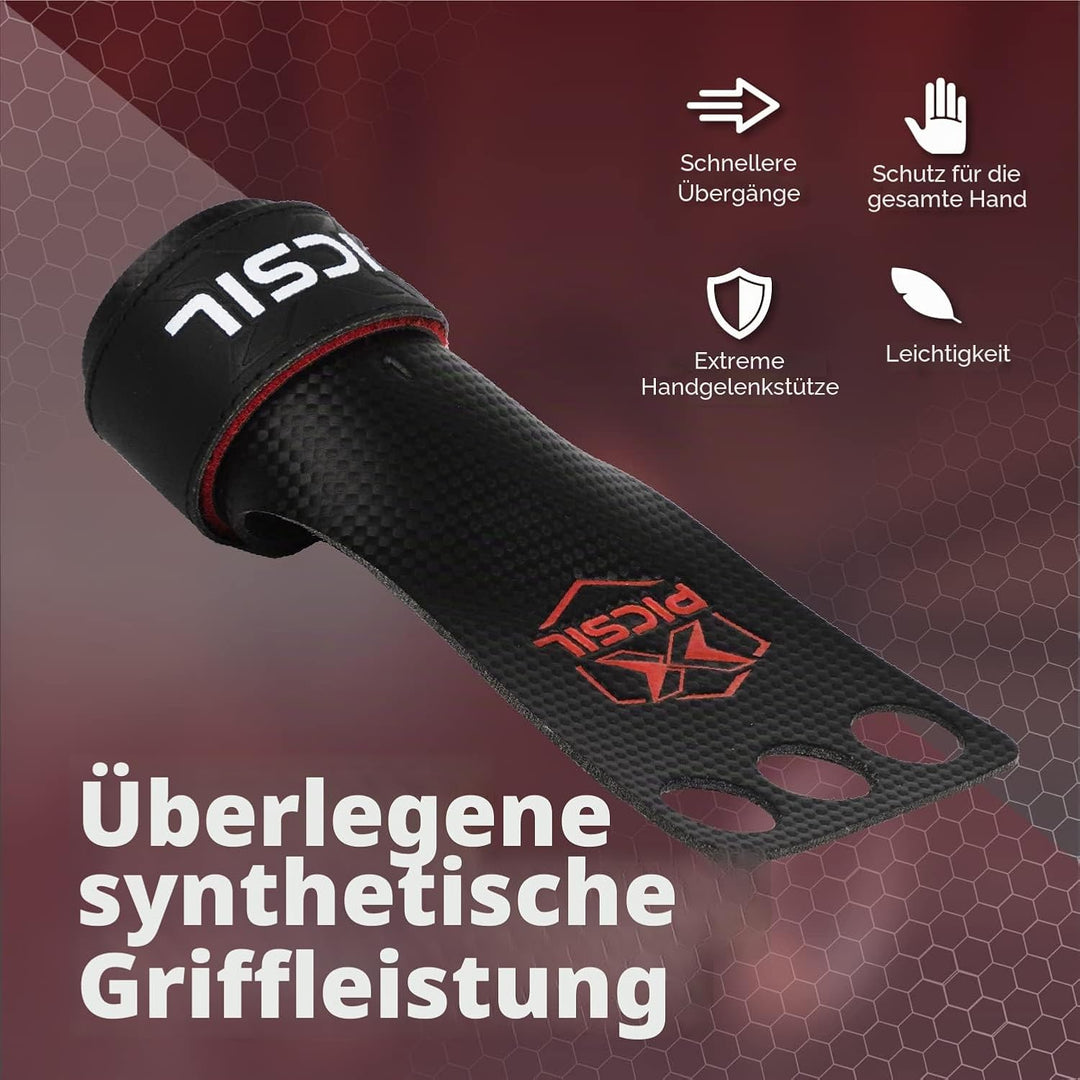 PICSIL RX – Trainingshandschuhe für Cross-Training, Carbon-Grips, für Fitnessstudio, Boxen, Gewichth