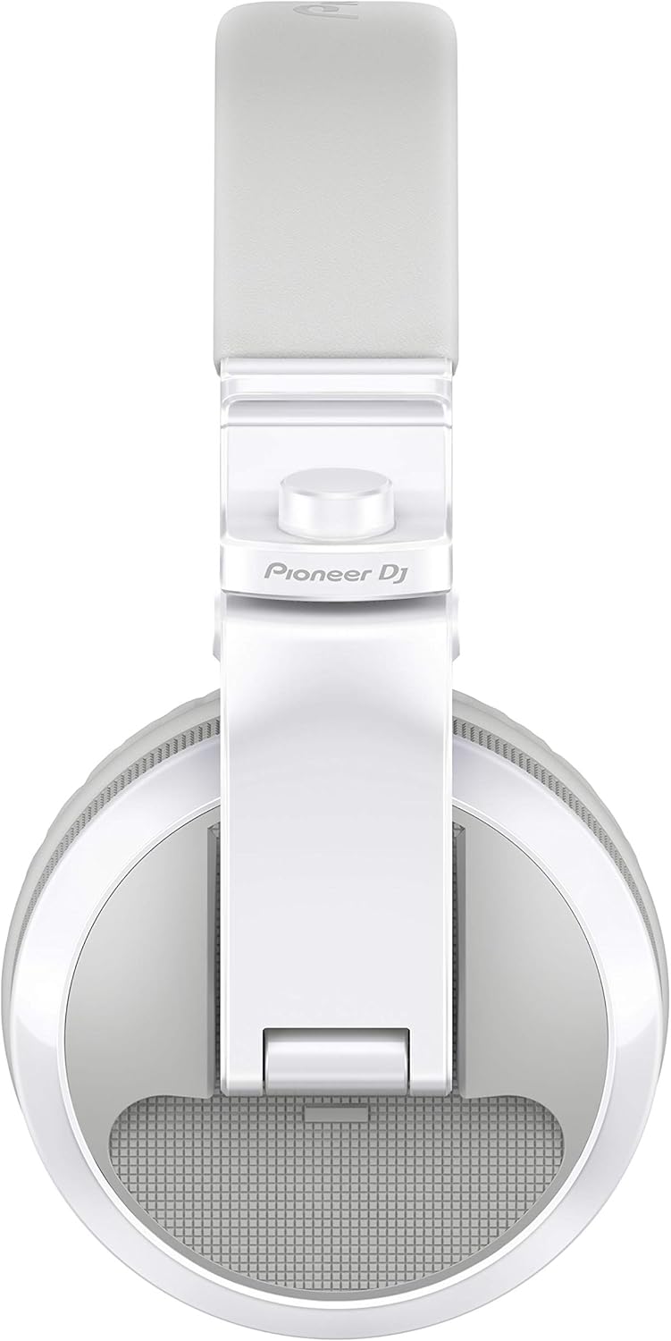 Pioneer DJ HDJ-X5BT-W Bluetooth-Kopfhörer, Weiss Weiss Bluetooth Single, Weiss Bluetooth Single