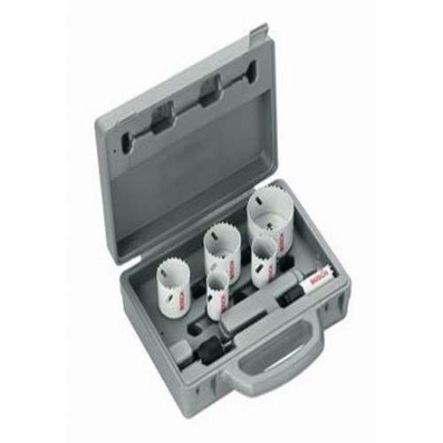 Bosch Accessories Bosch Professional 9 tlg. Lochsäge HSS BiM Progressor for Wood & Metal Set Elektri