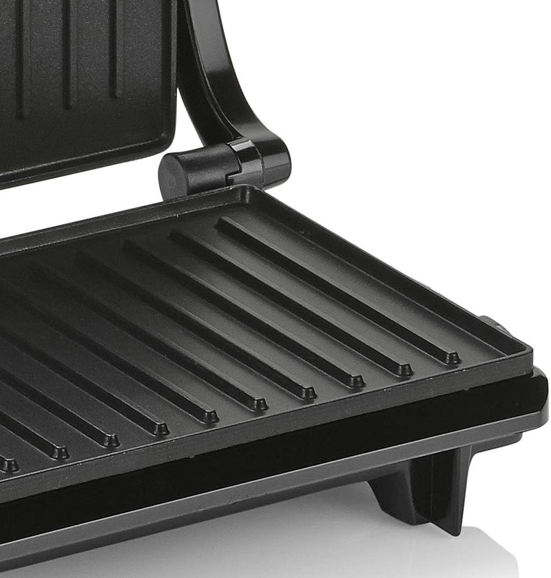 Tristar Kontaktgrill - Sandwich Maker mit Edelstahlausführung, 700 Watt, 0,7m Kabellänge, antihaftbe