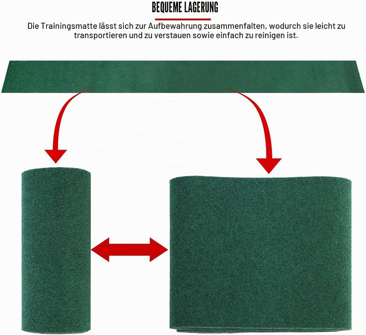 Golf Trainingsmatte Matte - 0,3x3m Kunstrasen Rasen Indoor Outdoor