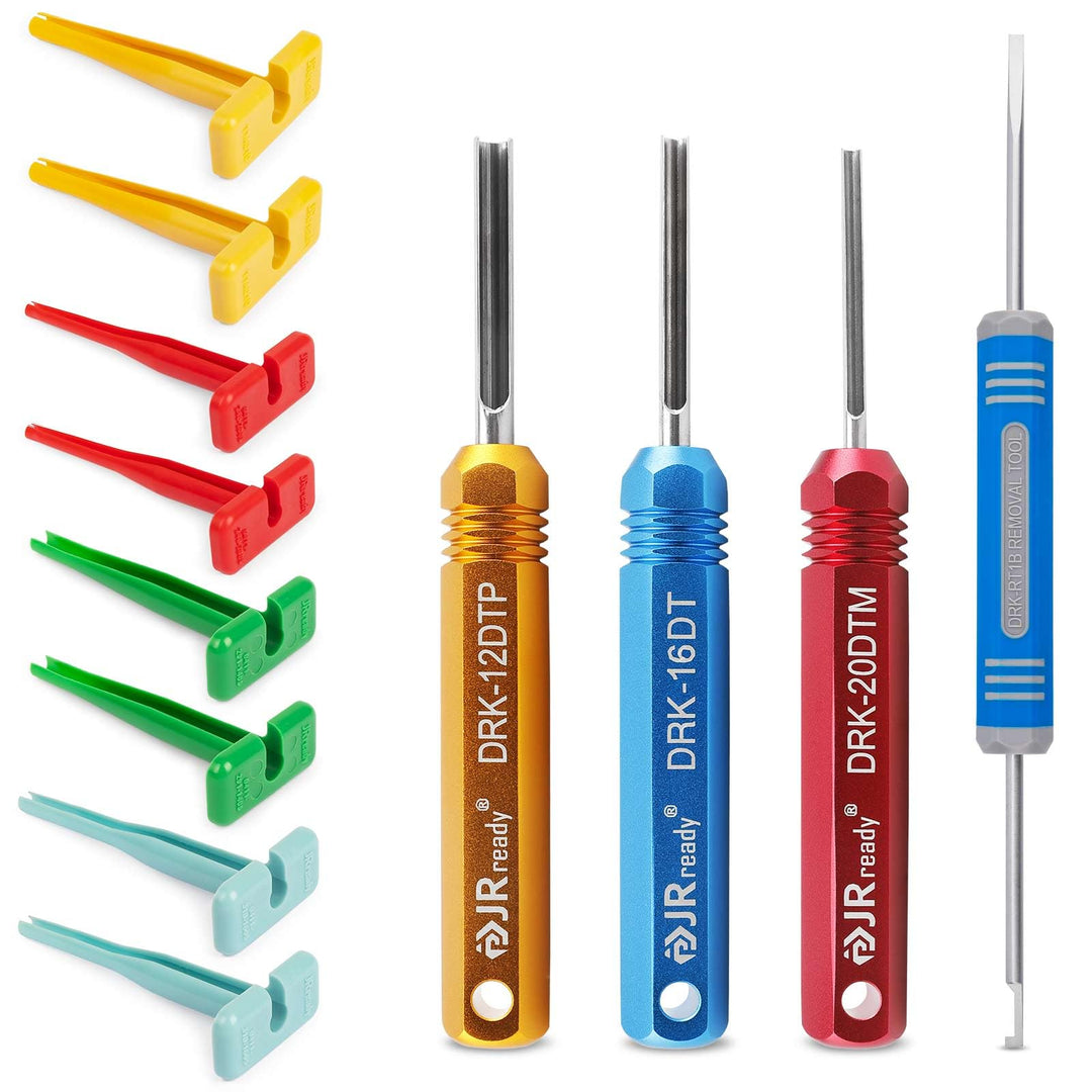 JRready ST5231-08 Deutsch Stecknadel Auspinwerkzeug Kit Für 12# 16# 20# Solide & Gestanzte Kontakte