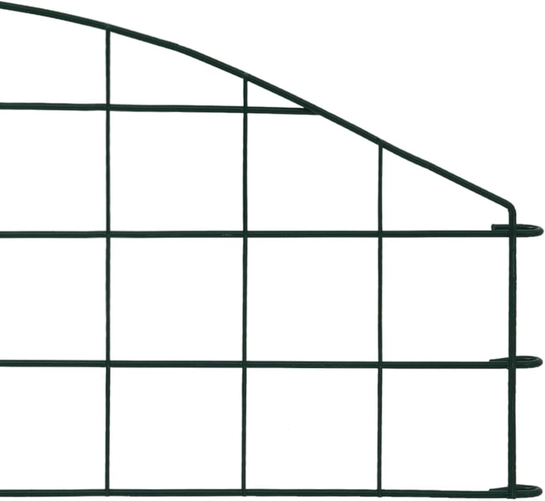 Susany Teichzaun-Set Gartenzaun Teich, Zaun, Set, Gitterzaun Mit 5 Zaunpaneele und 6 Befestigungspfo