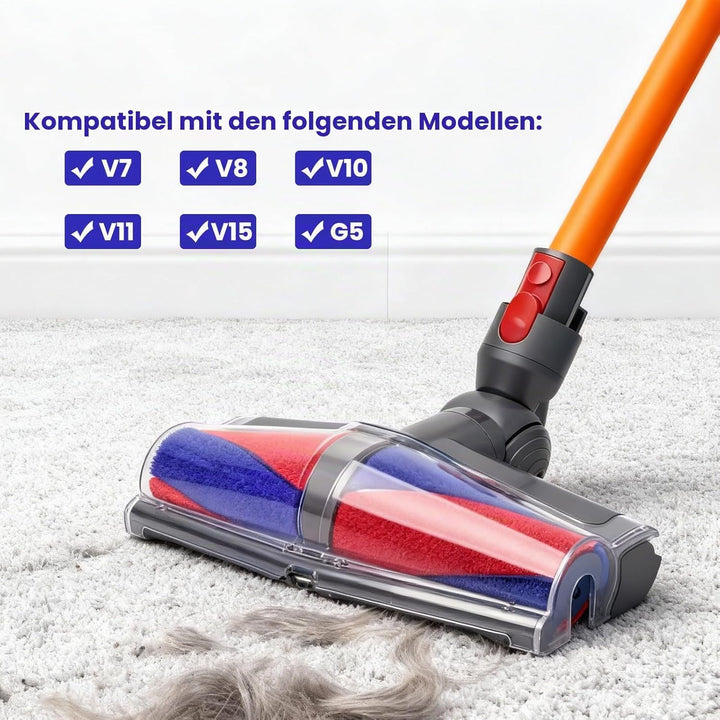 Bürste Soft-Walzenkopf kompatibel für Dyson V7 V8 V10 V11 V15 SV10 SV11 SV12 SV14 Akku-Staubsauger,