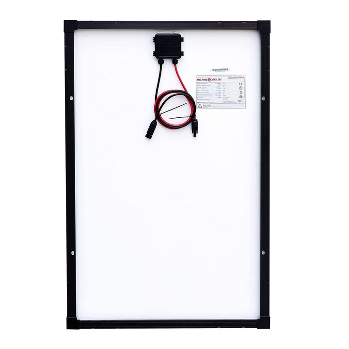 enjoy solar 36V Monokristallines Solarmodul, 182mm Solarzellen 10 Busbars Solarpanel ideal für Wohnm