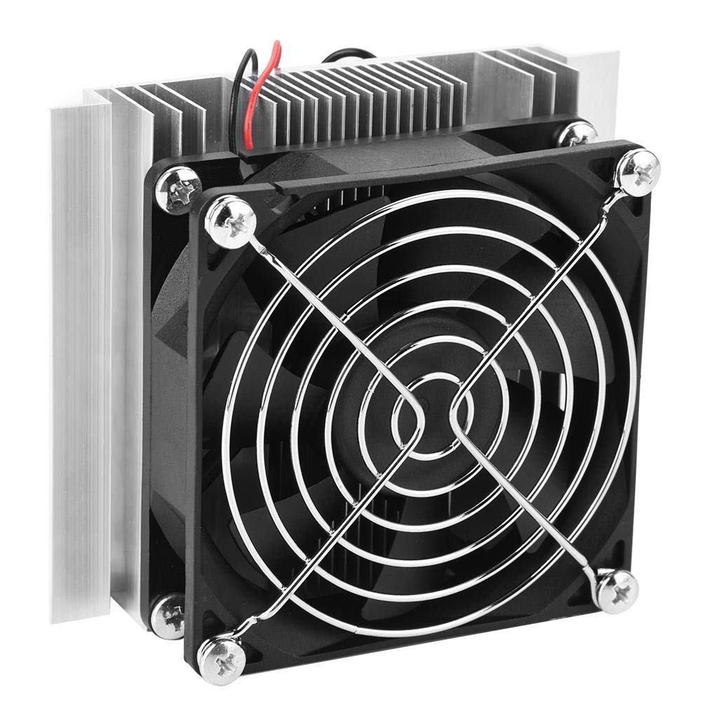 12V Thermoelektrischer Peltier Kühler Semiconductor Refrigeration mit Lüfter Halbleiter-Kühler, Elek