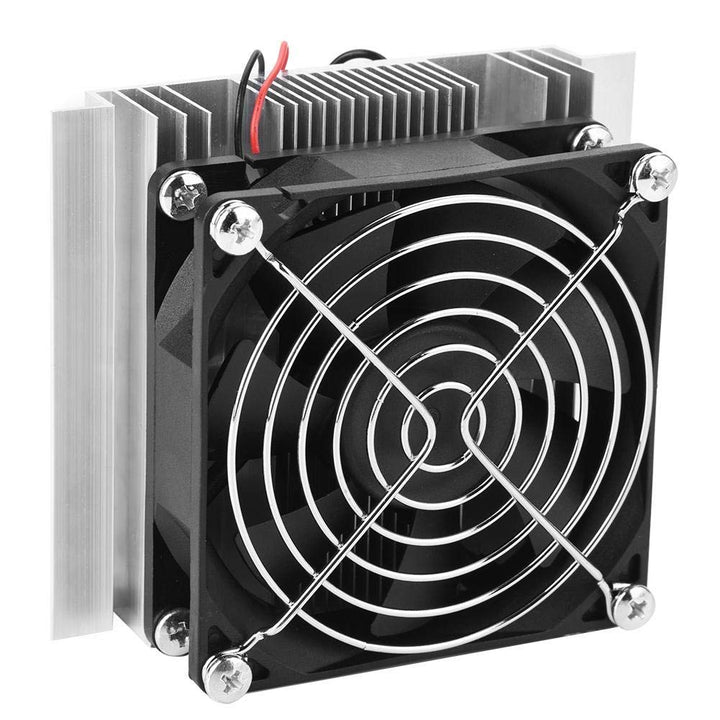 12V Thermoelektrischer Peltier Kühler Semiconductor Refrigeration mit Lüfter Halbleiter-Kühler, Elek