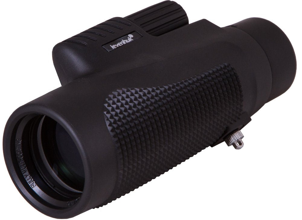 Levenhuk Wise 8x42 Hand-Fernrohr mit Durchgehend Mehrfachvergüteter Optik Aus BaK-4-Glas für Helle u