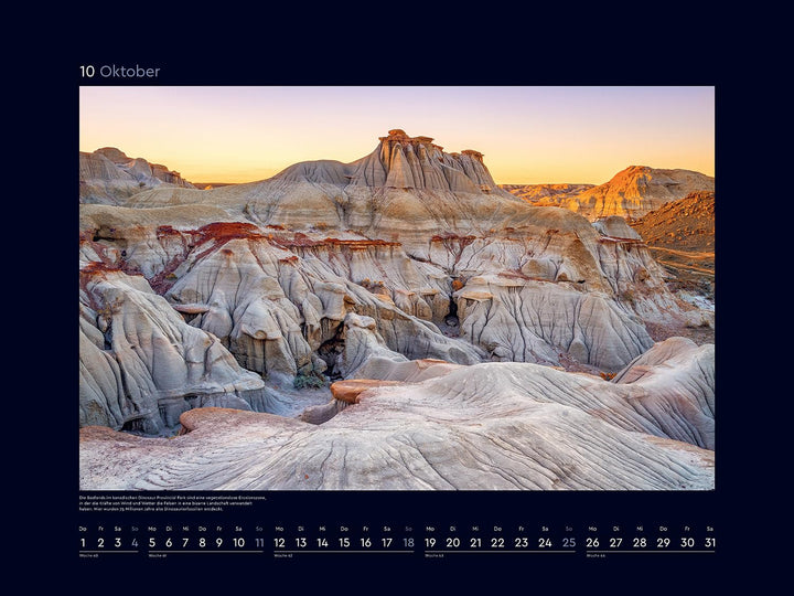 Farben der Erde - KUNTH Wandkalender 2026: Hochwertiger, bildstarker Kalender mit Spiralbindung im G