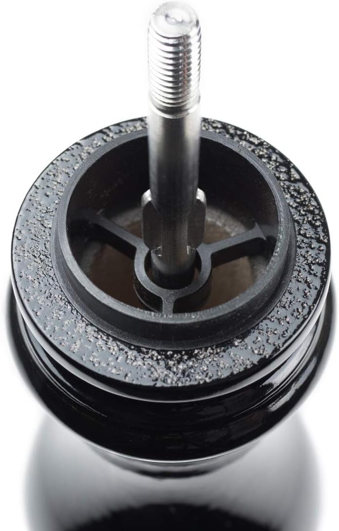 Peugeot Paris Manuelle Pfeffermühle, Klassische Mahlgradeinstellung, Höhe: 12 cm, Holz, Schwarz, 187