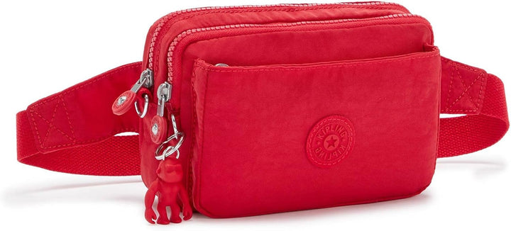 Kipling Damen Abanu Multi Crossbody, Red Rot, 19x13x8 cm (B x H T) EU Red Rouge, Red Rouge