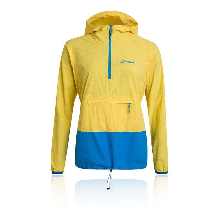 berghaus Damen Skerray Half Zip Wind Proof Windjacke 12 (38 DE) Primrose Yellow/Blithe, 12 (38 DE) P