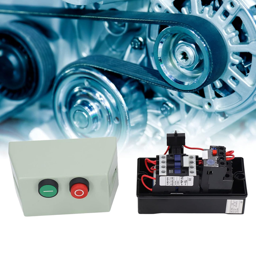 LE1D12M7 Magnetstarter Wasserdichter einphasiger 220/230-V-Motorstartschalter Dreiphasiger 380/400-V