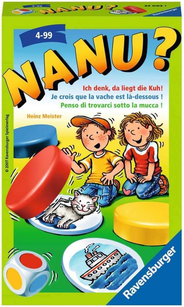 Ravensburger 24944 - Die freche Sprech-Hexe - Spielen und Lernen für Kinder & 23063 - Nanu? Mitbring