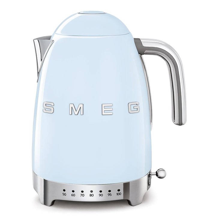 Smeg KLF04PBEU Wasserkocher, 2400, 1.7 liters, Pastellblau Single, Single