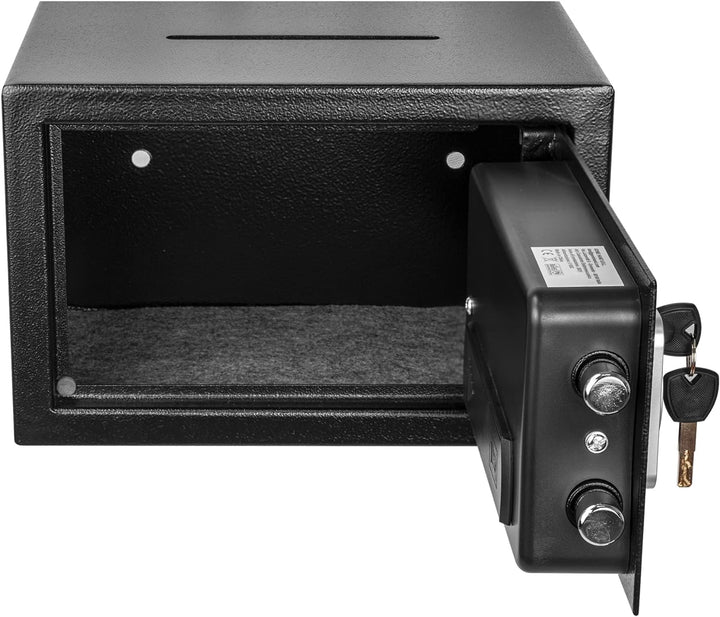 Genie Hand – Elektronischer Tresor Safe mit Einwurfschlitz – B-Klasse-Schloss – Anti-Bounce-Technolo