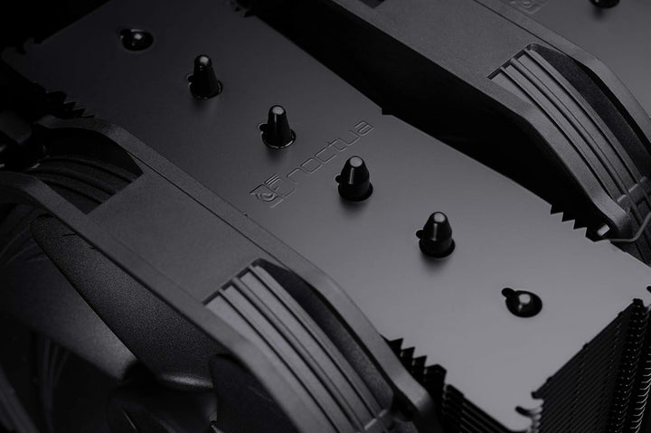 Noctua NH-D15 chromax.black, Dual-Tower CPU Kühler (140mm, Schwarz)