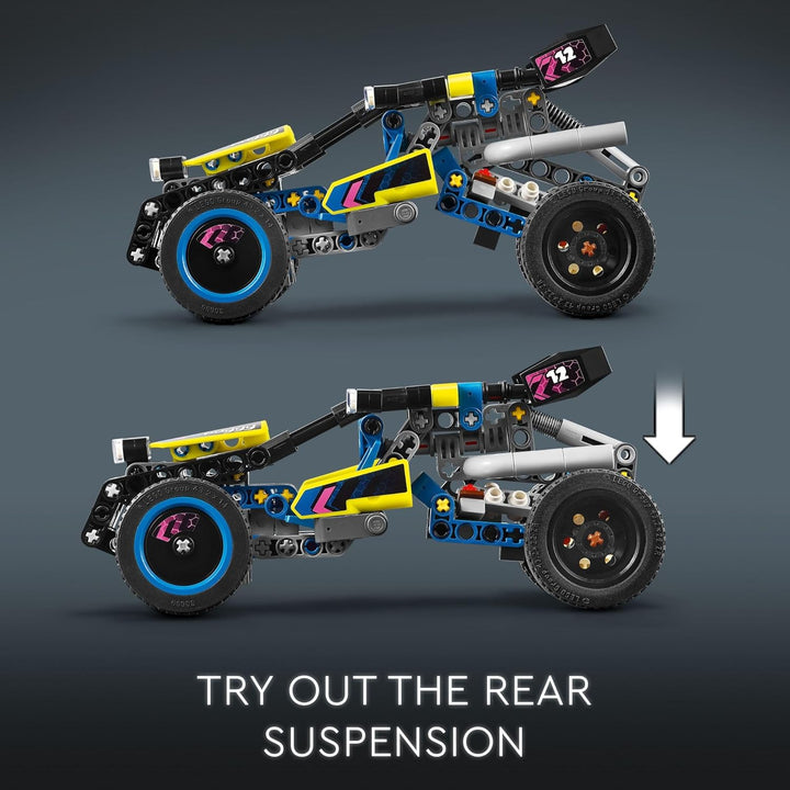 LEGO Technic 42164 Offroad-Rennbuggy baubares Auto-Spielzeug, cooles Spielzeug für 8-jährige Jungen,