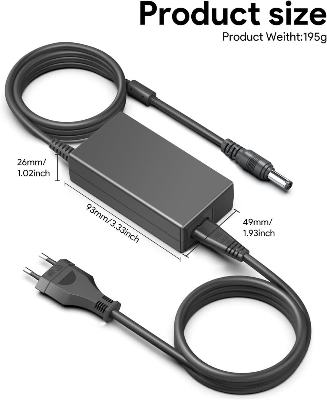 KFD Netzteil 12V Ladegerät für GL.iNet GL-MT6000(Flint 2) WiFi 6 Router GL-BE6500(Flint 3e) GL-BE930