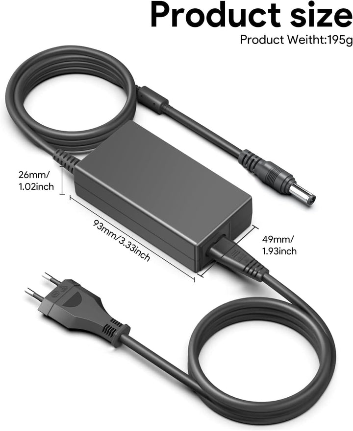 KFD Netzteil 12V Ladegerät für GL.iNet GL-MT6000(Flint 2) WiFi 6 Router GL-BE6500(Flint 3e) GL-BE930