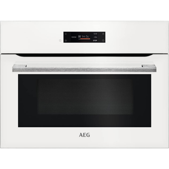 AEG KMK721880W Einbau-Mikrowelle mit 1000 W und Grill mit 1200 W Leistung, Auftauprogramm, 3 program