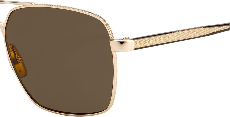 HUGO BOSS Unisex Sunglasses, 000/70 Rose Gold