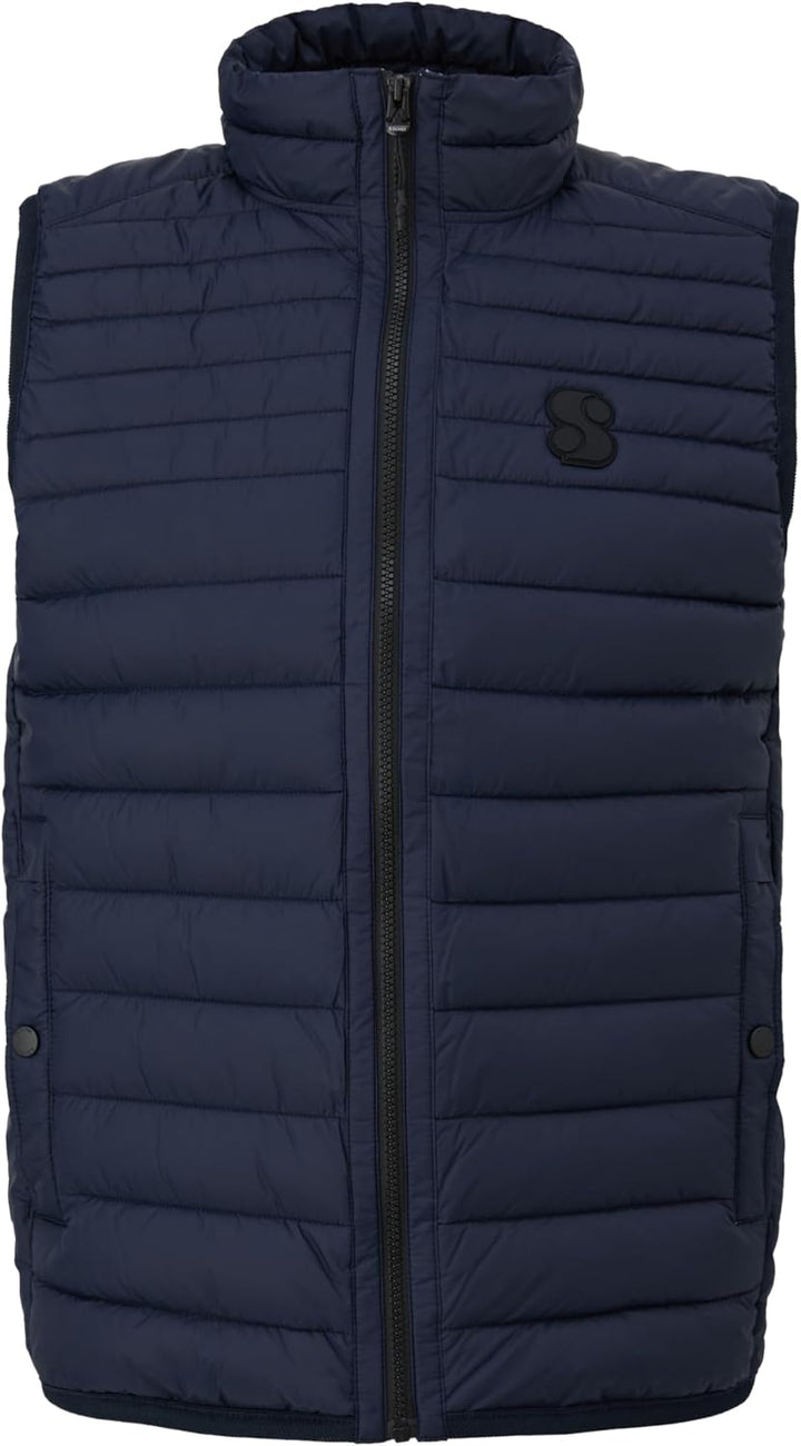 s.Oliver Herren Outdoor Weste Outdoor Weste L Blau, L Blau