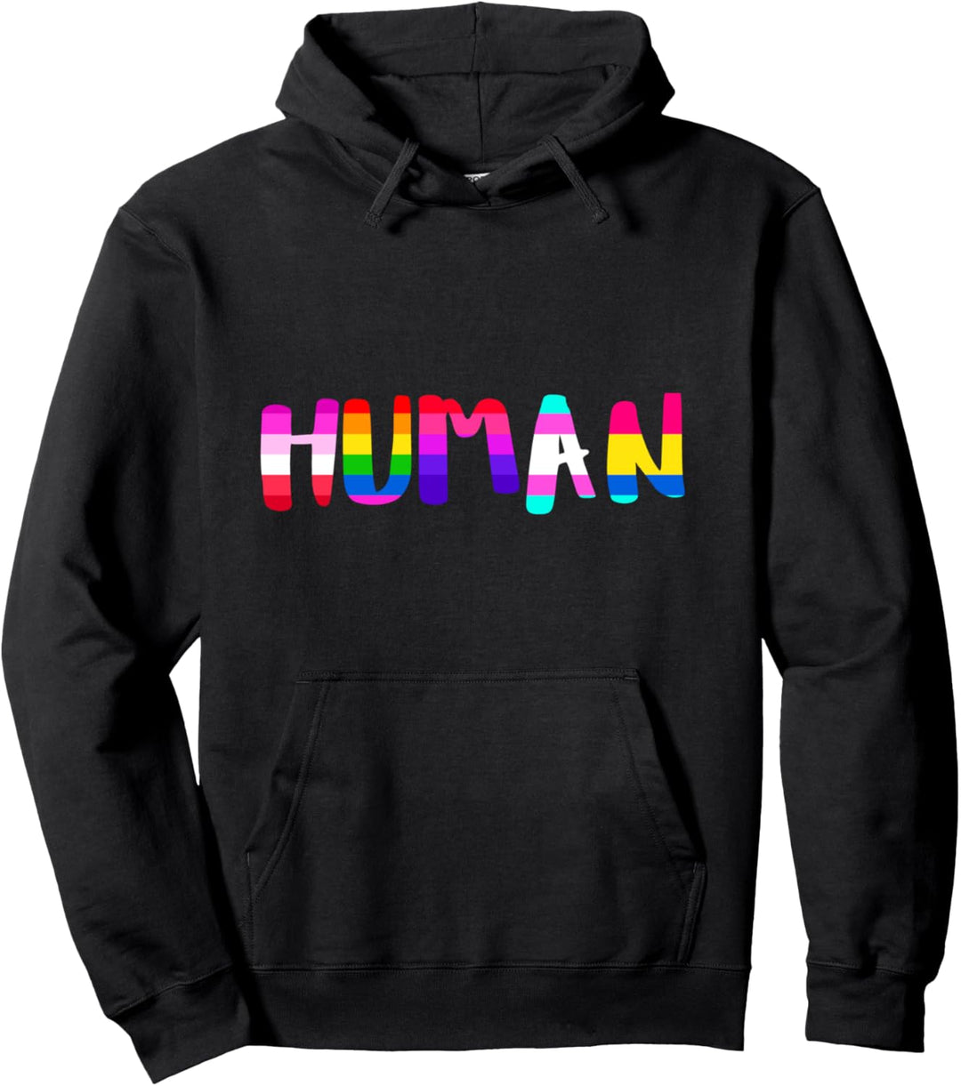 Regenbogenflagge Menschenrechte Gay Rights LGBTQ+ Pride Month Pullover Hoodie