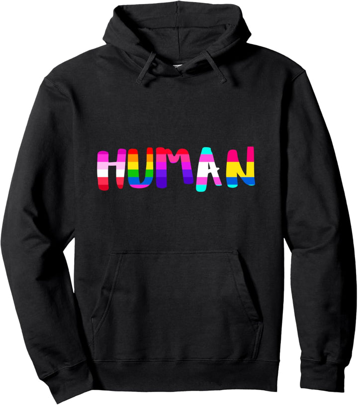 Regenbogenflagge Menschenrechte Gay Rights LGBTQ+ Pride Month Pullover Hoodie