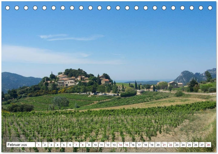 Mit dem Rennrad zum Mont Ventoux (Tischkalender 2026 DIN A5 quer), CALVENDO Monatskalender: Bilder v