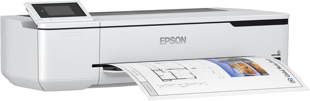 Epson SureColor SC-T3100N Tinten-Grossformatdrucker für CAD/GIS/POS (Drucke bis DIN A1+, Rollendruck