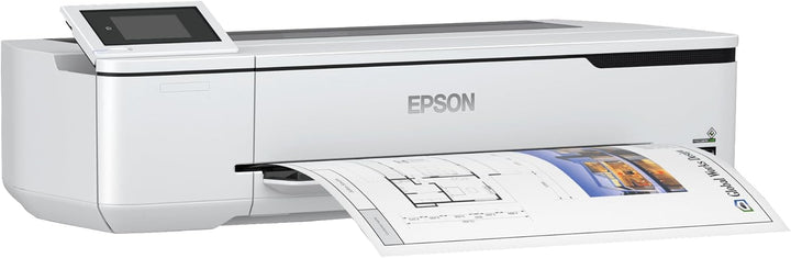 Epson SureColor SC-T3100N Tinten-Grossformatdrucker für CAD/GIS/POS (Drucke bis DIN A1+, Rollendruck