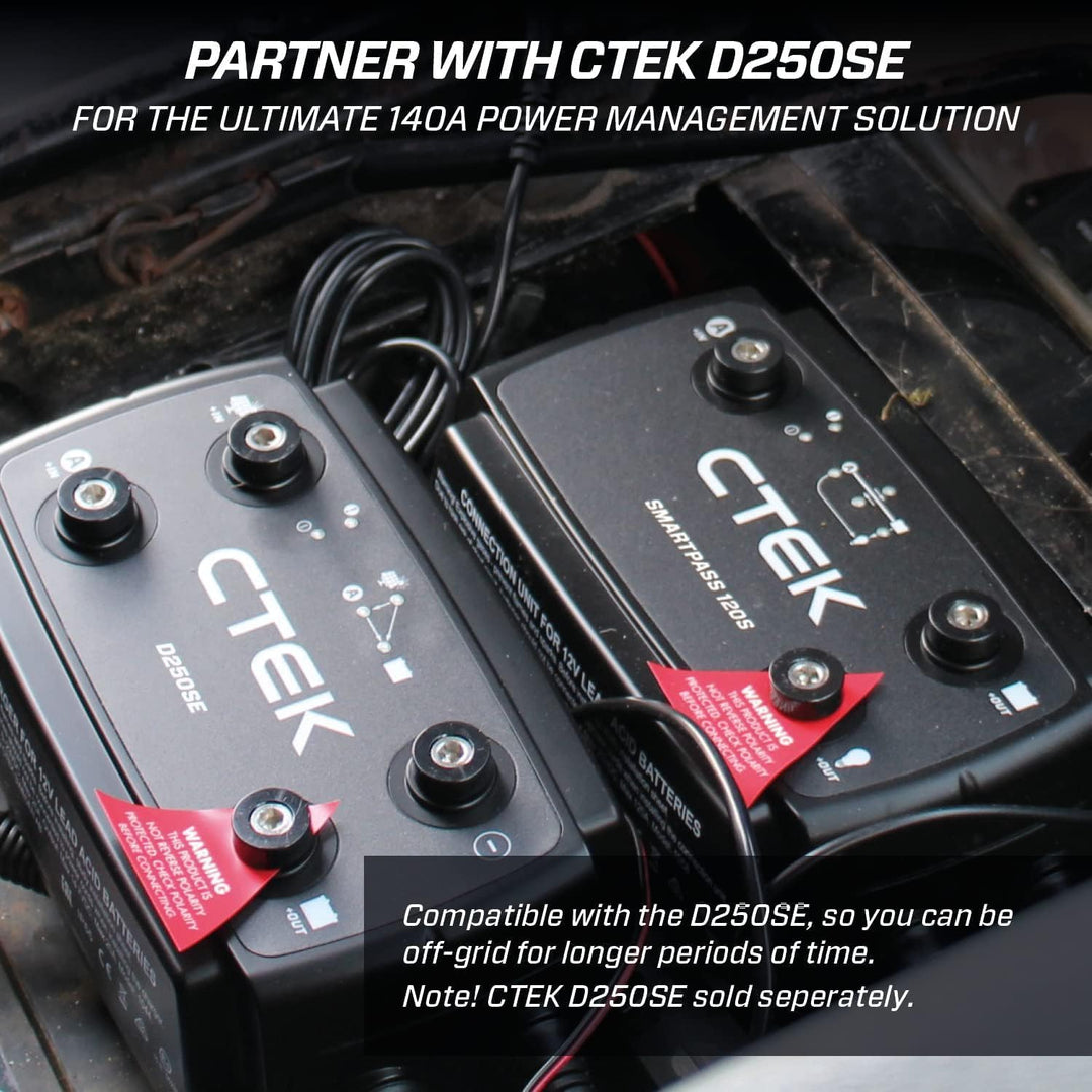 CTEK SMARTPASS 120S mit Einbauset, 40-678