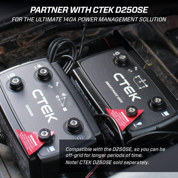 CTEK SMARTPASS 120S mit Einbauset, 40-678