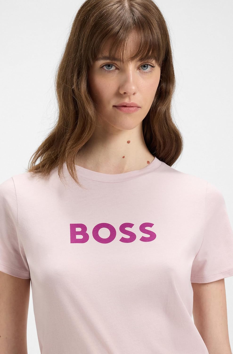 BOSS Damen C_elogo_5 10228667 01 T_Shirt XS 562open Purple, XS 562open Purple