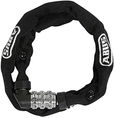 ABUS Kettenschloss Steel-O-Chain 4804C SYMBOLS – Zahlenschloss für Kinderfahrräder – ABUS-Sicherheit