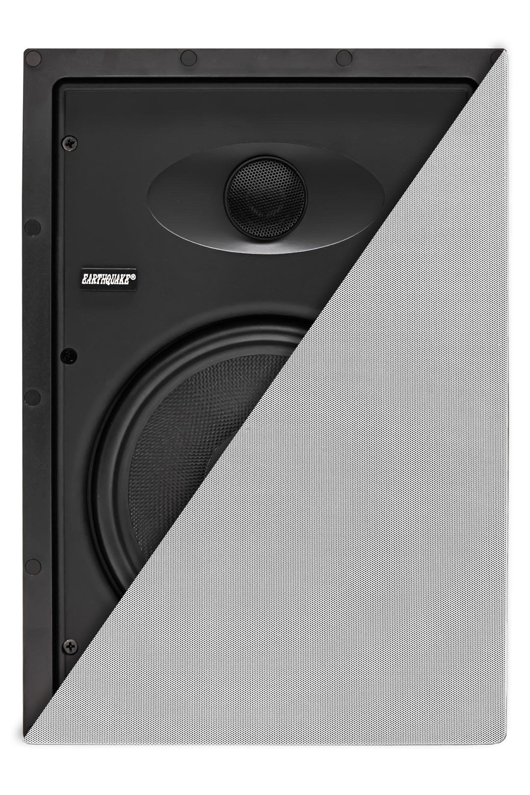 Earthquake Sound EWS-800 Edgeless Series Wandlautsprecher (Schwarz, Paar) EWS800, EWS800