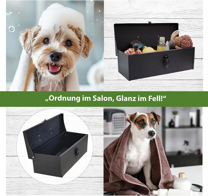 TRUTZHOLM Werkzeugkiste verschiedene Fachanzahl aus Stahl, klappbare Tragegriffe, universell einsetz