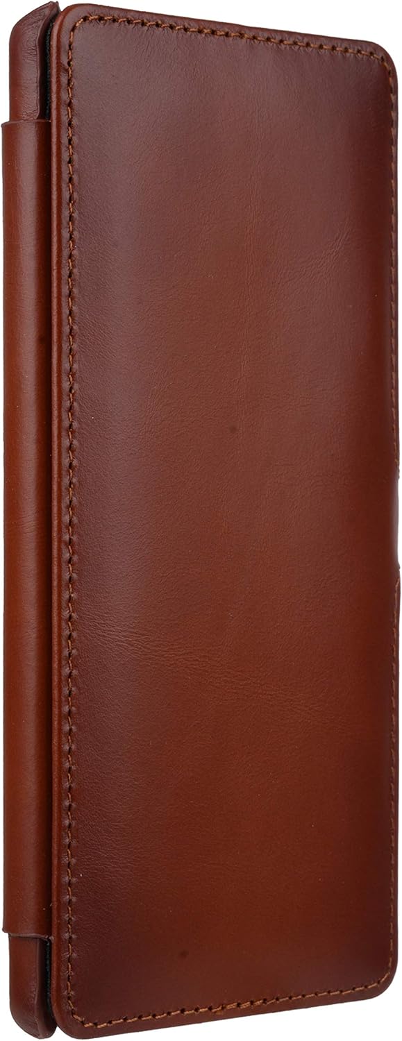 STILGUT Book Case kompatibel mit Samsung Galaxy Note 20 Hülle aus Leder mit Clip-Verschluss, Lederhü