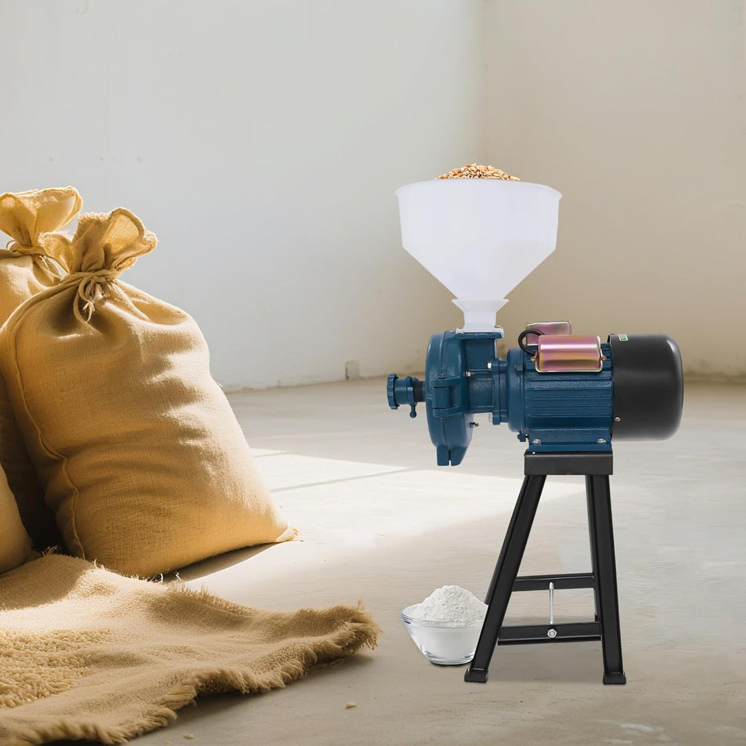 2200W Elektrische Getreidemühle,220V Kornmühle Schrotmühle,Gewerbliche Schleifmaschine Mit Trichter