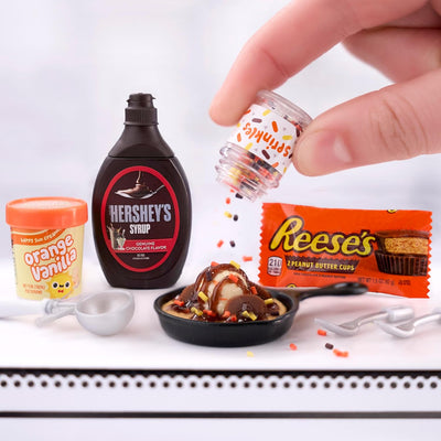 MGA's Miniverse Make It Mini Food - Brunch Multipack, Hershey Mini-Sammlerstücke, Harz-Bastelset, Na