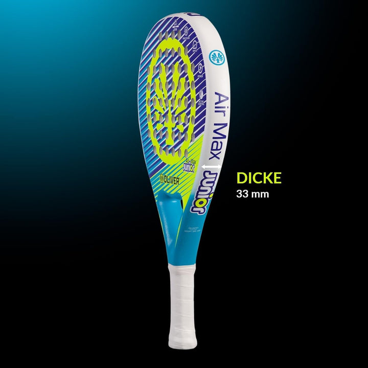 Oliver Padel Schläger Air Max Junior für Kinder & Junioren - FRP - Eva Soft - Padel Tennis Anfänger