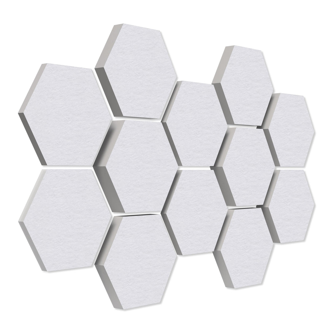 platino24 Schallabsorber COLORE aus Basotec G+ I Akustikpaneele mit Akustikfilz I 3D Wand-Paneele mi