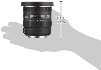 Sigma 10-20 mm F3,5 EX DC HSM-Objektiv (82 mm Filtergewinde, für Canon Objektivbajonett) für Canon