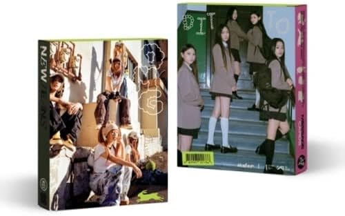 NewJeans - OMG [Message Card ver.] 1st Single Album+Store Gift (6 ver. SET), 6 Ver. Set