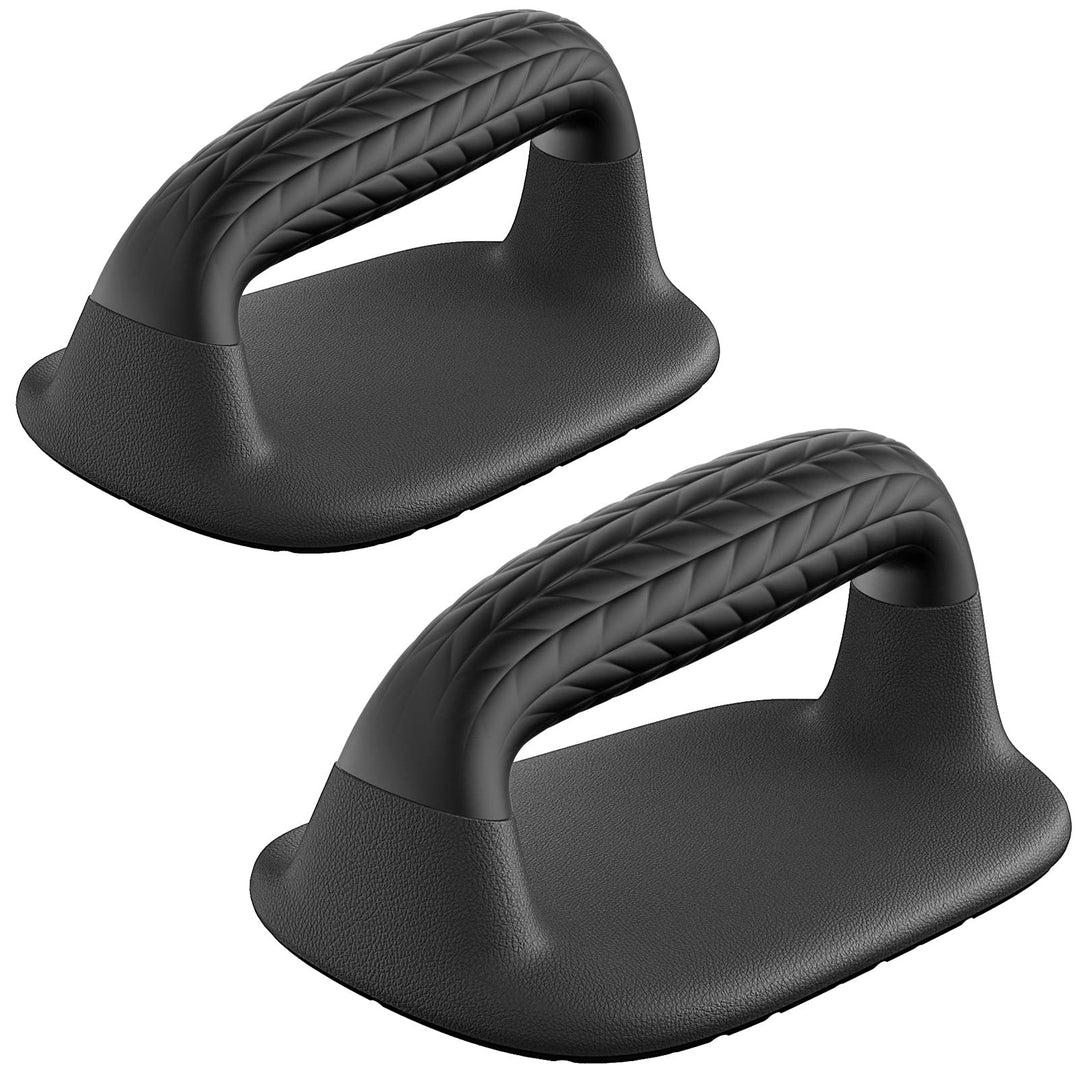SELEWARE Liegestützgriffe Push up Bars Krafttraining Sportgriffe Fitness Parallettes Weicher Gummigr