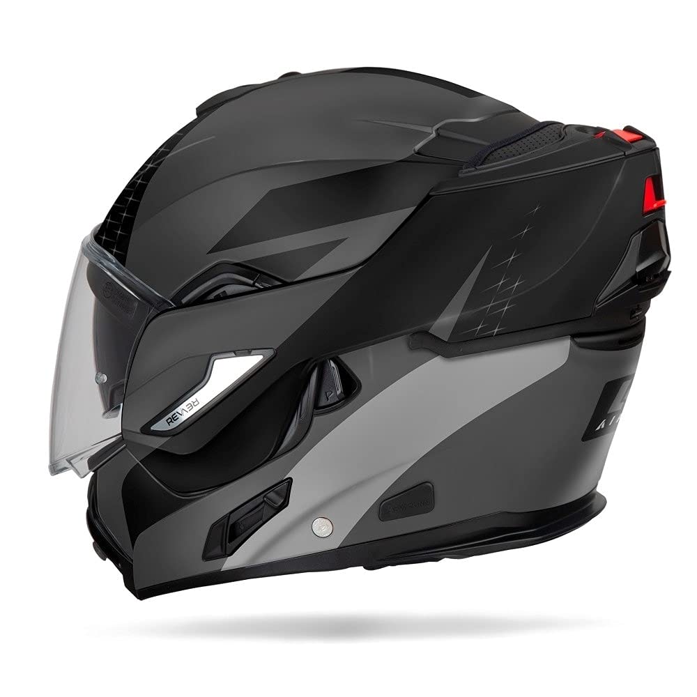 Airoh Modularer Helm Rev 19 Leaden Anthrazite Matt XS